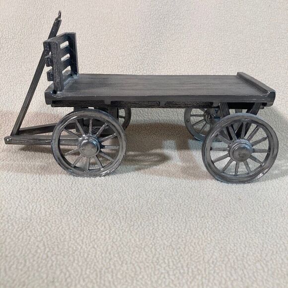 Michael Ricker Pewter Wagon "Park City, Train Depot Collection" 1981 TDP27 - Picture 4 of 8